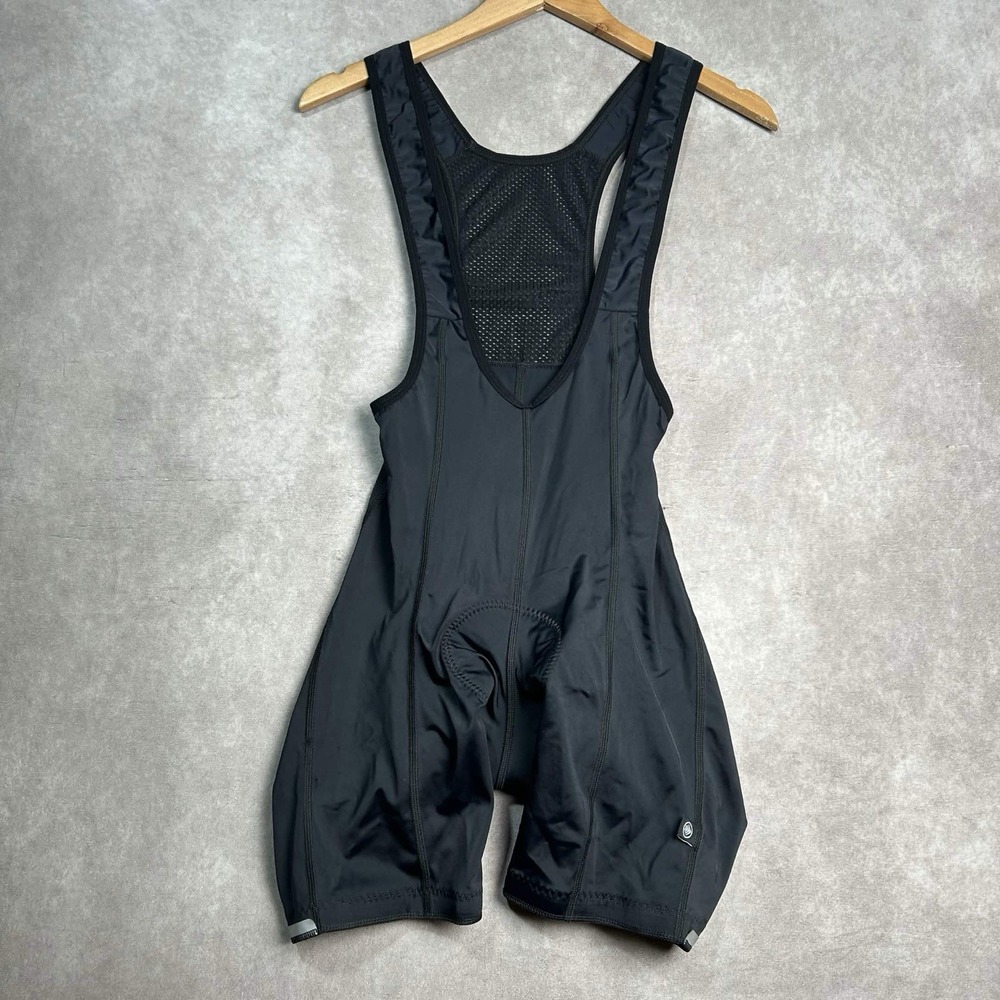 Aero Tech Designs Mens Black Cycling Bib Shorts Padded Medium Made USA